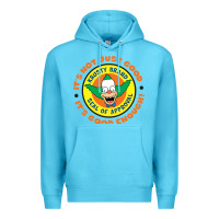 Ocean Blue krusty the clown Premium Hoodie - linhVisuals