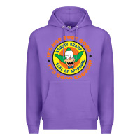 Purple krusty the clown Premium Hoodie - linhVisuals