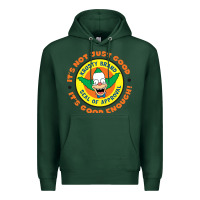 Sports Green krusty the clown Premium Hoodie - linhVisuals