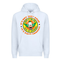 White krusty the clown Premium Hoodie - linhVisuals
