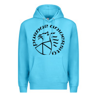 Ocean Blue Purdue University Premium Hoodie - linhVisuals