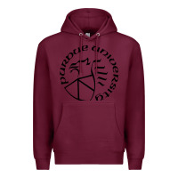 Burgundy Purdue University Premium Hoodie - linhVisuals