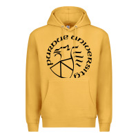 Mustard Purdue University Premium Hoodie - linhVisuals