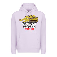 Lilac Golden Glove Boxing Club, King of the Ring Outfit. Premium Hoodie - linhVisuals