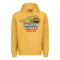 Mustard Golden Glove Boxing Club, King of the Ring Outfit. Premium Hoodie - linhVisuals