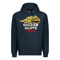 Navy Golden Glove Boxing Club, King of the Ring Outfit. Premium Hoodie - linhVisuals