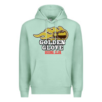 Seafoam Golden Glove Boxing Club, King of the Ring Outfit. Premium Hoodie - linhVisuals