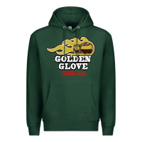 Sports Green Golden Glove Boxing Club, King of the Ring Outfit. Premium Hoodie - linhVisuals