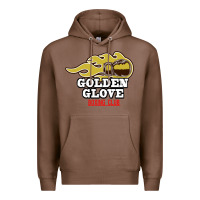 Chestnut Golden Glove Boxing Club, King of the Ring Outfit. Premium Hoodie - linhVisuals