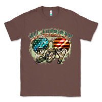 Chestnut All American boy 4th of july Classic Tee - FaDigitalArtStudio