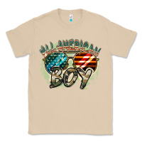 Mushroom All American boy 4th of july Classic Tee - FaDigitalArtStudio