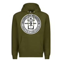 Army Green University of Richmond Premium Hoodie - linhVisuals