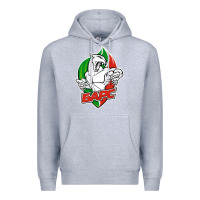 Heather Grey jhc bars Premium Hoodie - linhVisuals