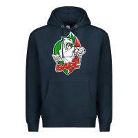 Navy jhc bars Premium Hoodie - linhVisuals