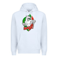 White jhc bars Premium Hoodie - linhVisuals