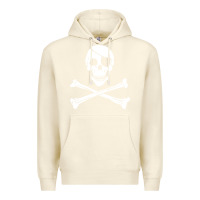 Sandshell skull crossbones Premium Hoodie - linhVisuals