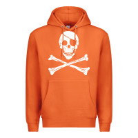 Carrot skull crossbones Premium Hoodie - linhVisuals