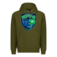 Army Green yugra khanty mansiysk Premium Hoodie - linhVisuals