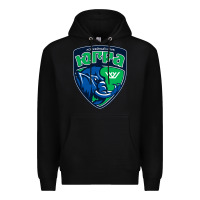 Black yugra khanty mansiysk Premium Hoodie - linhVisuals