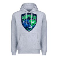 Heather Grey yugra khanty mansiysk Premium Hoodie - linhVisuals