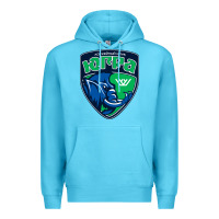 Ocean Blue yugra khanty mansiysk Premium Hoodie - linhVisuals