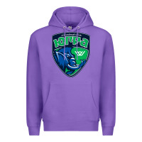 Purple yugra khanty mansiysk Premium Hoodie - linhVisuals