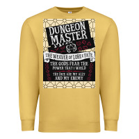 Antique Gold Dungeon Master, The Weaver of Lore & Fate Premium Sweatshirt - Bettercallsaul