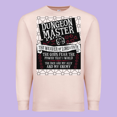 Dungeon Master, The Weaver Of Lore & Fate Premium Sweatshirt Designed By Bettercallsaul