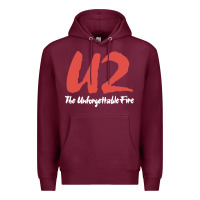 Burgundy U two unforgettable fire Premium Hoodie - linhVisuals