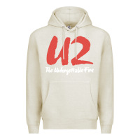 Oatmeal Heather U two unforgettable fire Premium Hoodie - linhVisuals