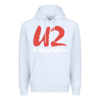 White U two unforgettable fire Premium Hoodie - linhVisuals