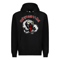 Black whitesnake ws Premium Hoodie - linhVisuals