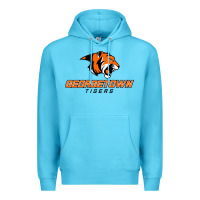 Ocean Blue georgetown college tiger Premium Hoodie - linhVisuals