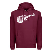 Burgundy The Monkees Premium Hoodie - linhVisuals