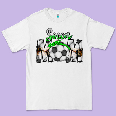 Soccer Mom Premium Tee Designed By Cowhidedigitalart