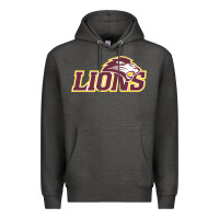 Charcoal Heather freed–hardeman university lion Premium Hoodie - linhVisuals