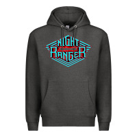 Charcoal Heather night ranger Premium Hoodie - linhVisuals