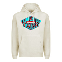 Oatmeal Heather night ranger Premium Hoodie - linhVisuals
