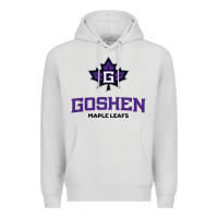 Dove Grey goshen college maple leafs2 vectorized Premium Hoodie - linhVisuals