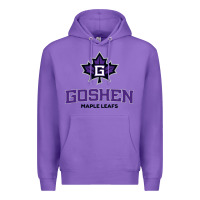 Purple goshen college maple leafs2 vectorized Premium Hoodie - linhVisuals