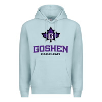 Blue Mist goshen college maple leafs2 vectorized Premium Hoodie - linhVisuals