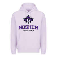Lilac goshen college maple leafs2 vectorized Premium Hoodie - linhVisuals
