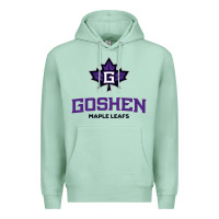 Seafoam goshen college maple leafs2 vectorized Premium Hoodie - linhVisuals