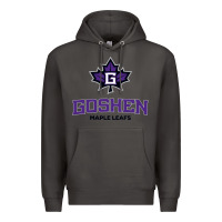 Smoke goshen college maple leafs2 vectorized Premium Hoodie - linhVisuals