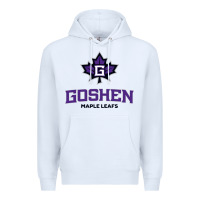 White goshen college maple leafs2 vectorized Premium Hoodie - linhVisuals