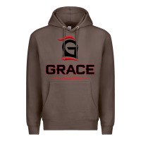 Coffee grace college & seminary lancers1 vectorized Premium Hoodie - linhVisuals