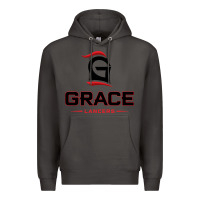Smoke grace college & seminary lancers1 vectorized Premium Hoodie - linhVisuals