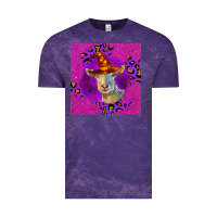 Cloud Purple Halloween Saanen Goat Vintage Tee - LillyAllenDesigns