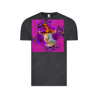Halloween Saanen Goat Vintage Tee | Teevron