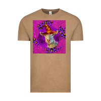 Vintage Coffee Halloween Saanen Goat Vintage Tee - LillyAllenDesigns